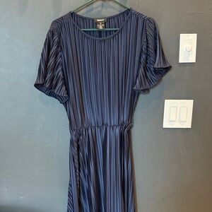 DKNY Midnight Blue Midi Dress